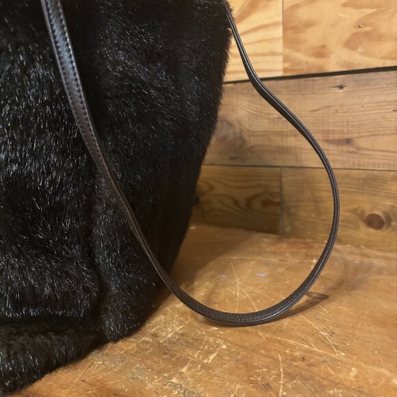 Preston & York Faux Fur Bag/Purse - Picture 4 of 6